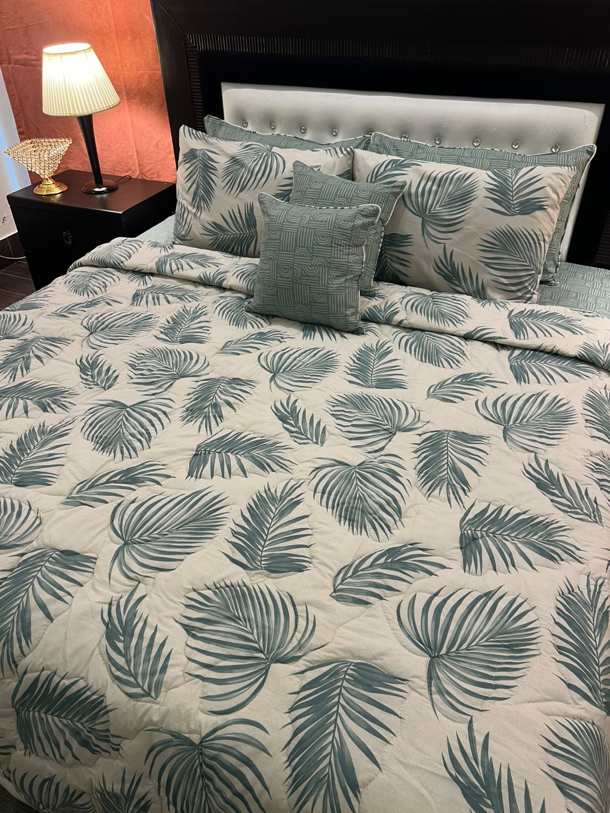 IV626 Cotton Comforter Set - Light Filling