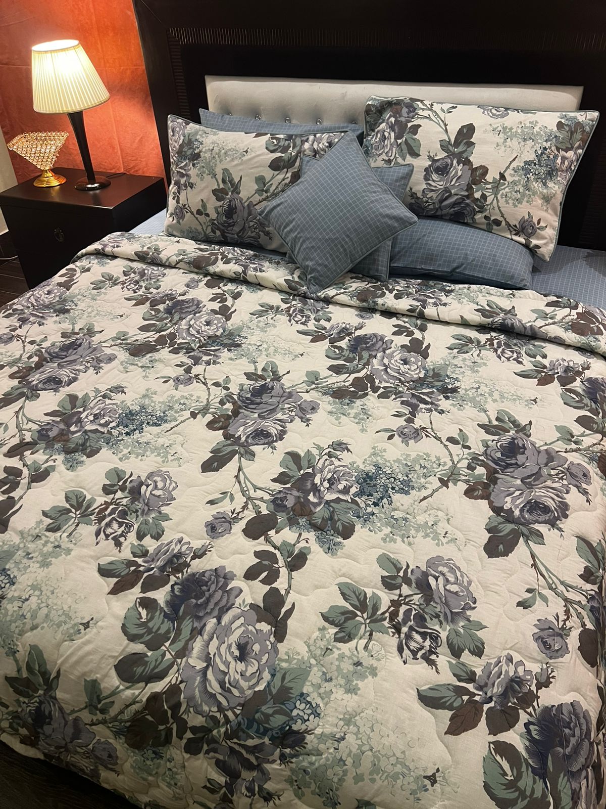 IV653 Cotton Duvet Cover Set - Without Filling