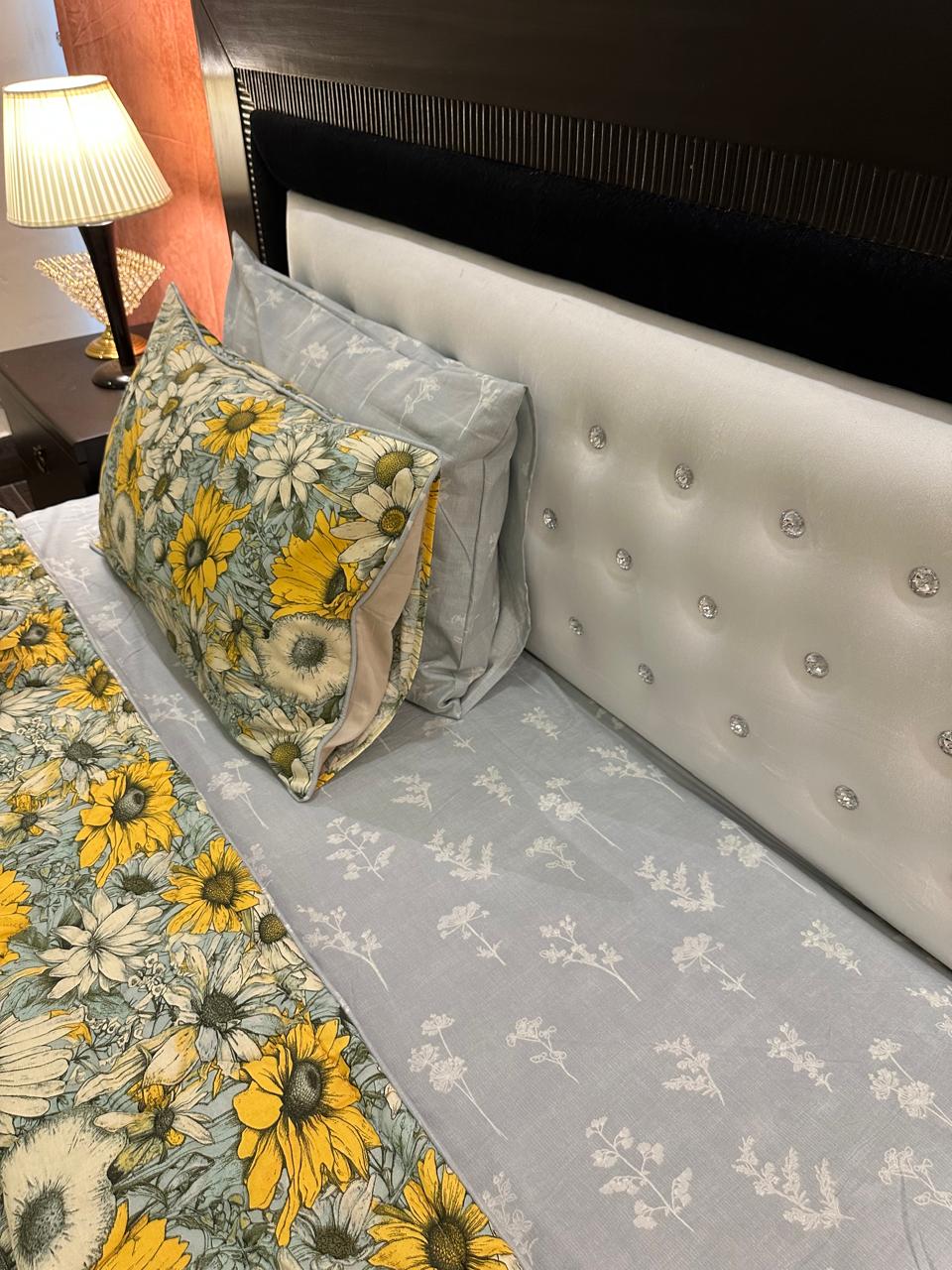 IV545 Cotton Comforter Set - Light Filling