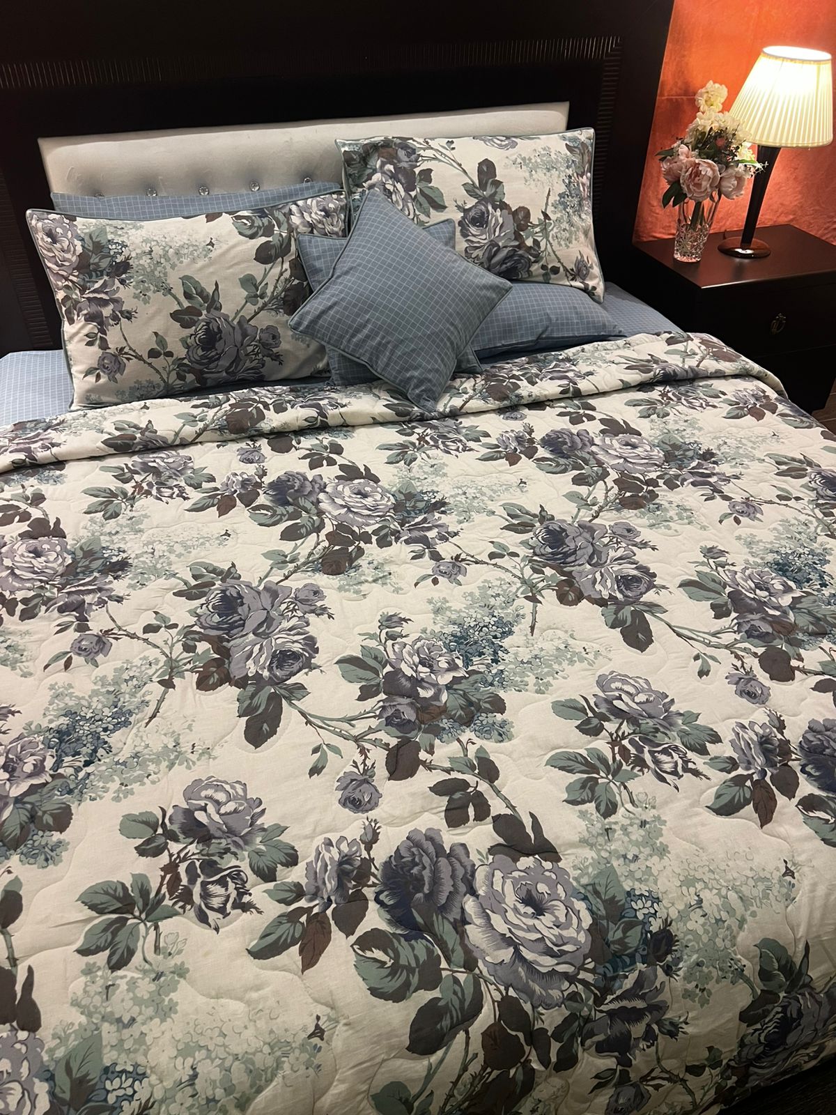 IV653 Cotton Duvet Cover Set - Without Filling