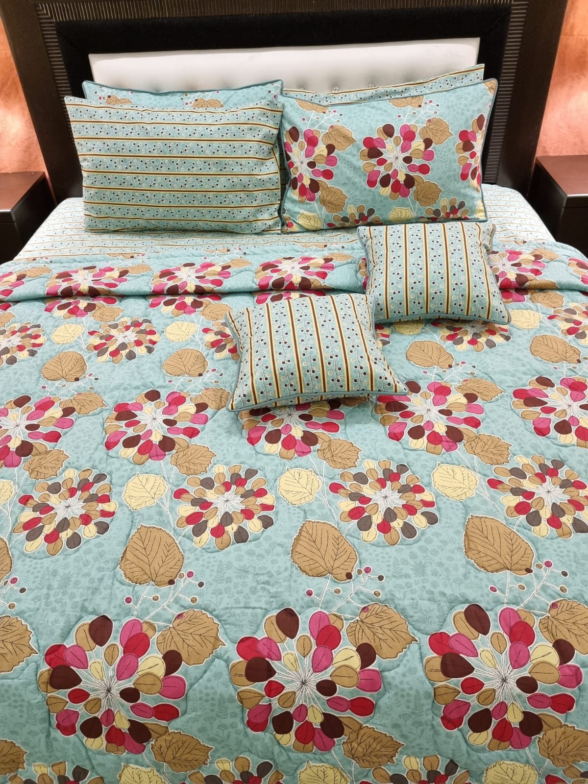 IV506 Cotton Comforter Set - Light Filling