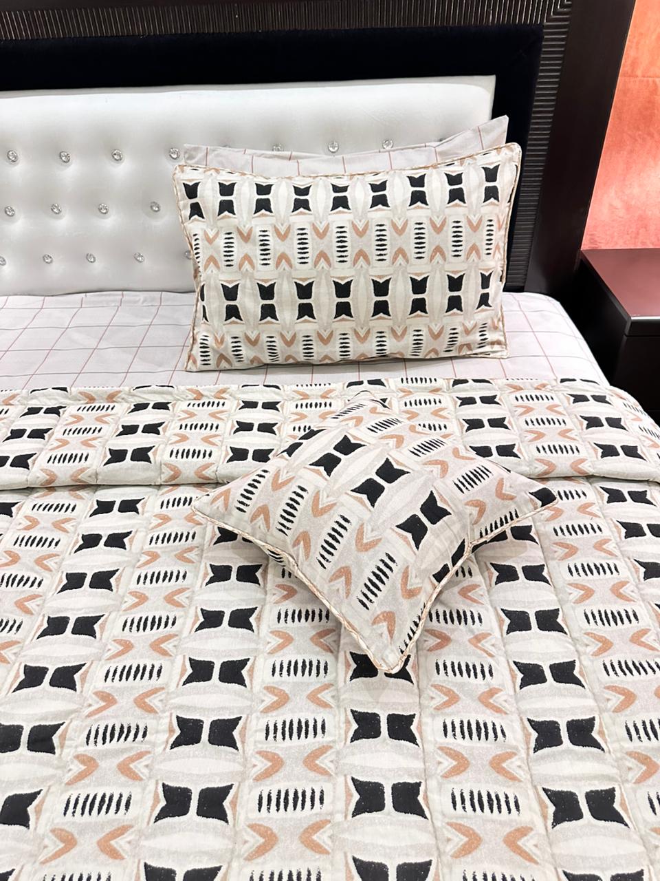 IV536 Cotton Comforter Set - Light Filling