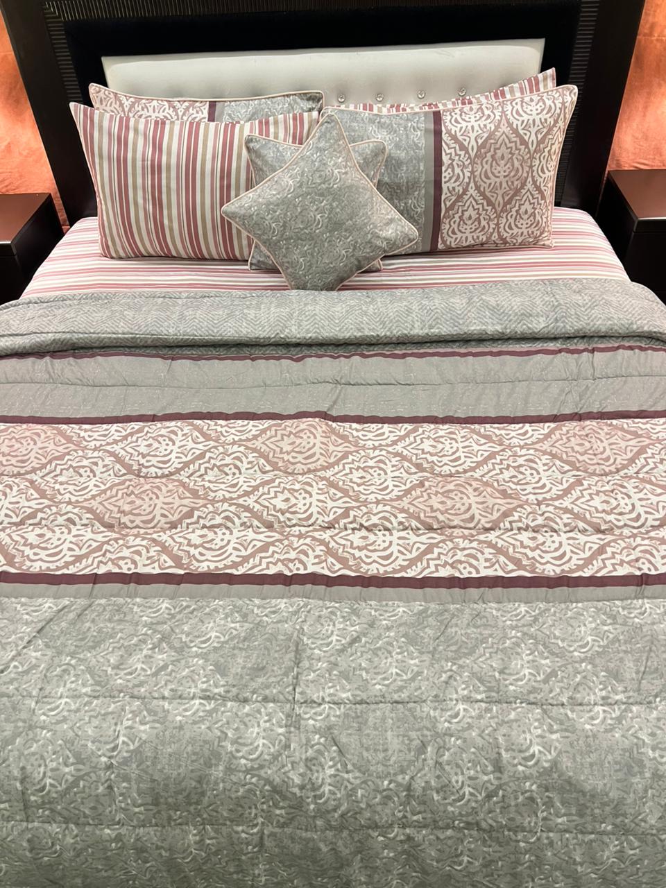 IV582 Cotton Comforter Set - Light Filling