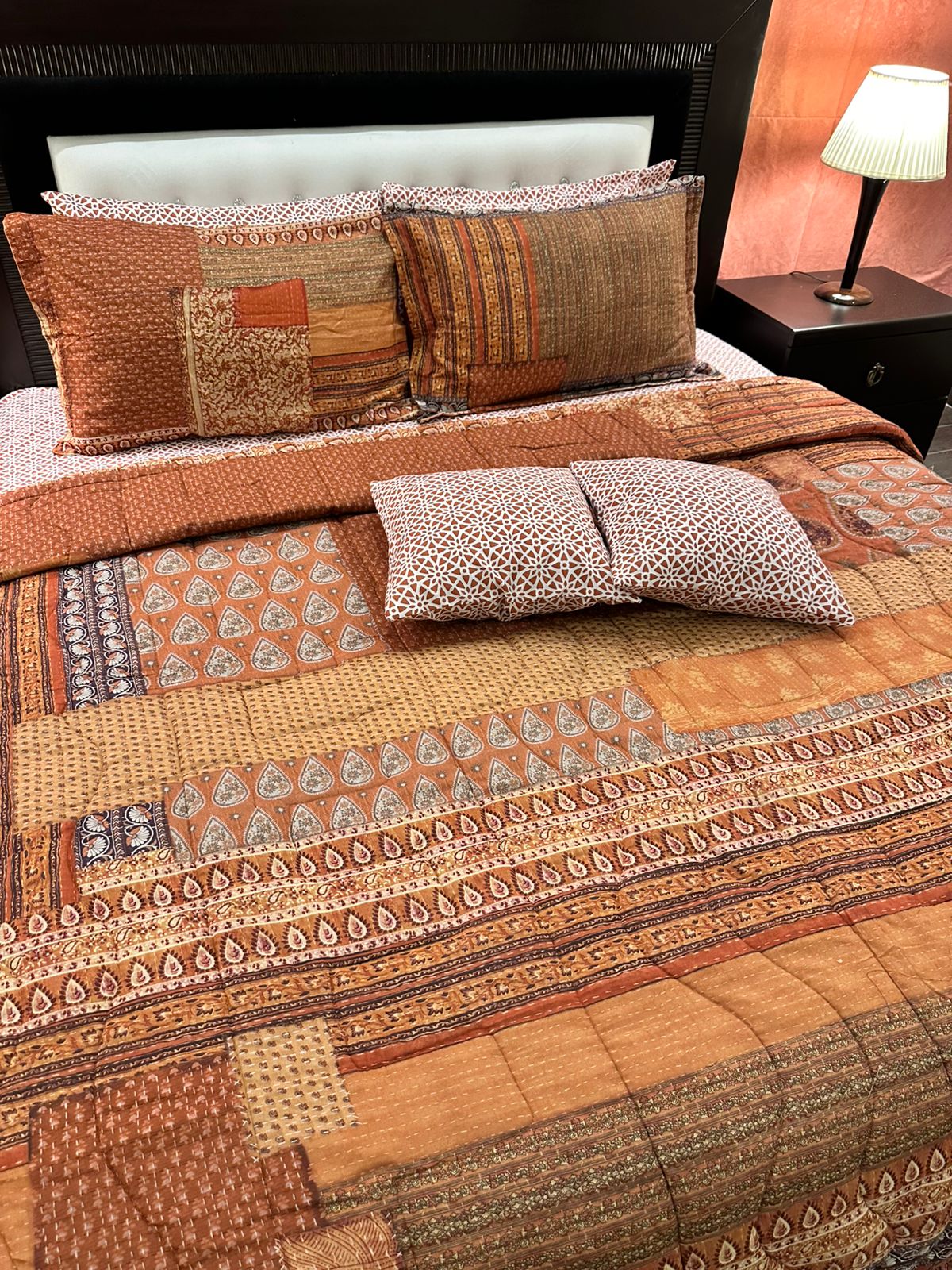 IV537 Cotton Comforter Set - Light Filling