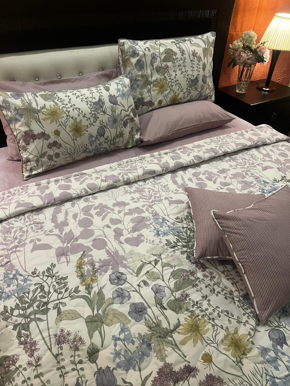 IV636 Cotton Duvet Cover Set - Without Filling