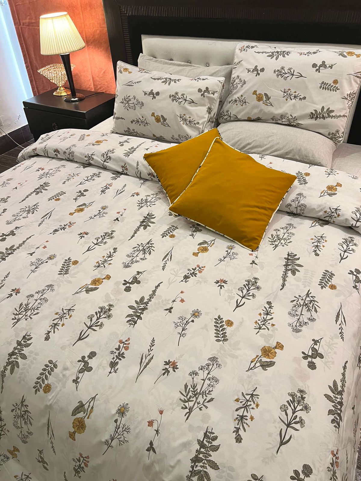 IV697 Percale Cotton Duvet Cover Set - Without Filling