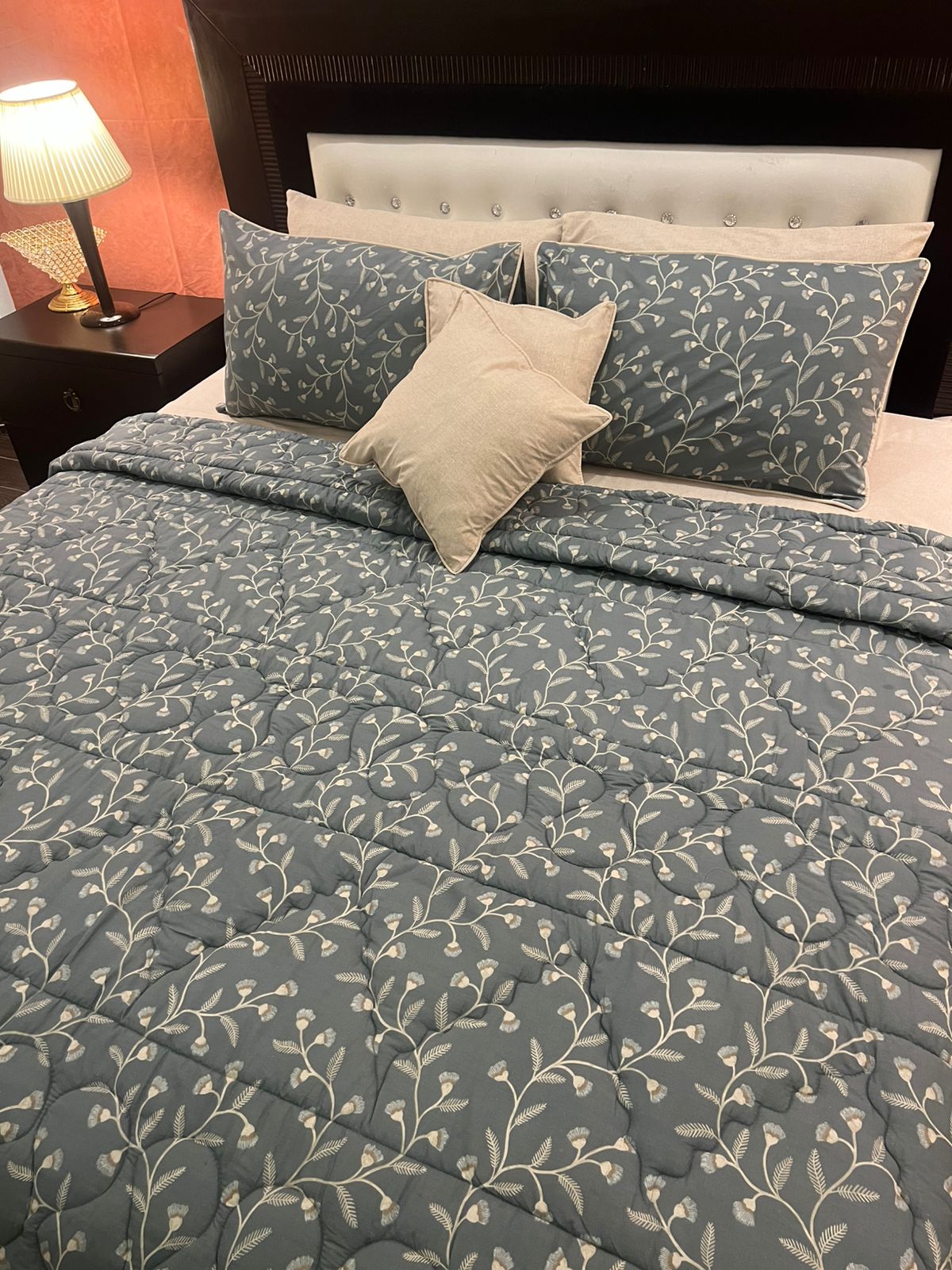 IV603 Cotton Duvet Cover Set - Without Filling