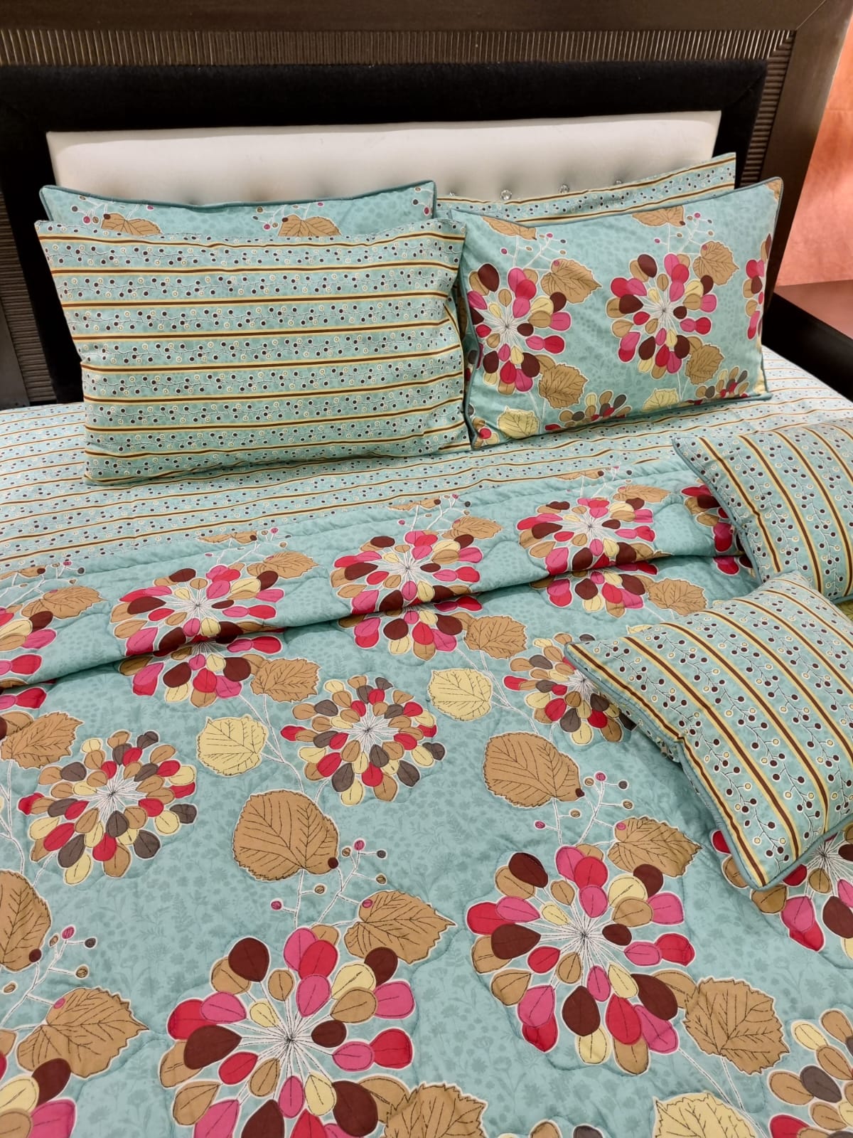 IV506 Cotton Comforter Set - Light Filling