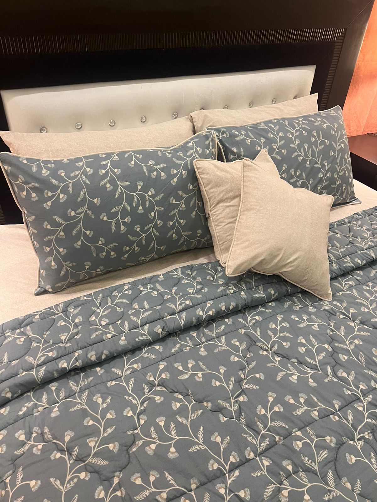 IV603 Cotton Duvet Cover Set - Without Filling