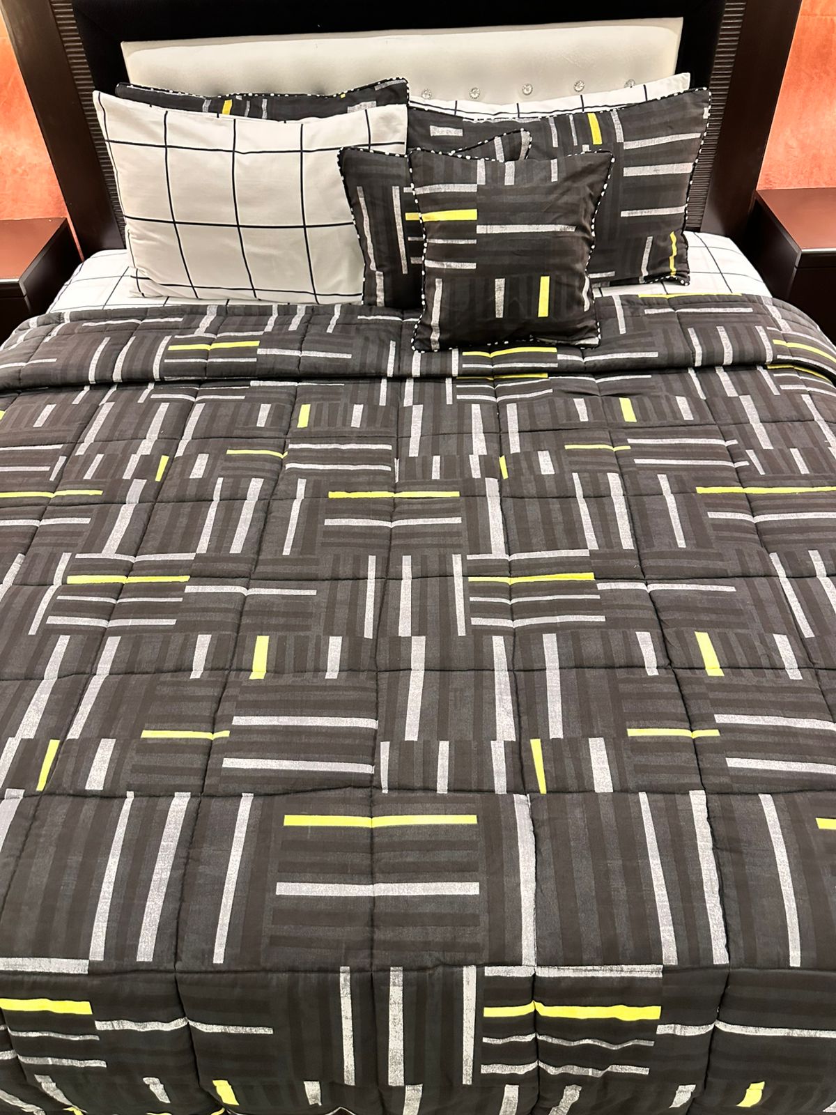 IV533 Cotton Comforter Set - Light Filling