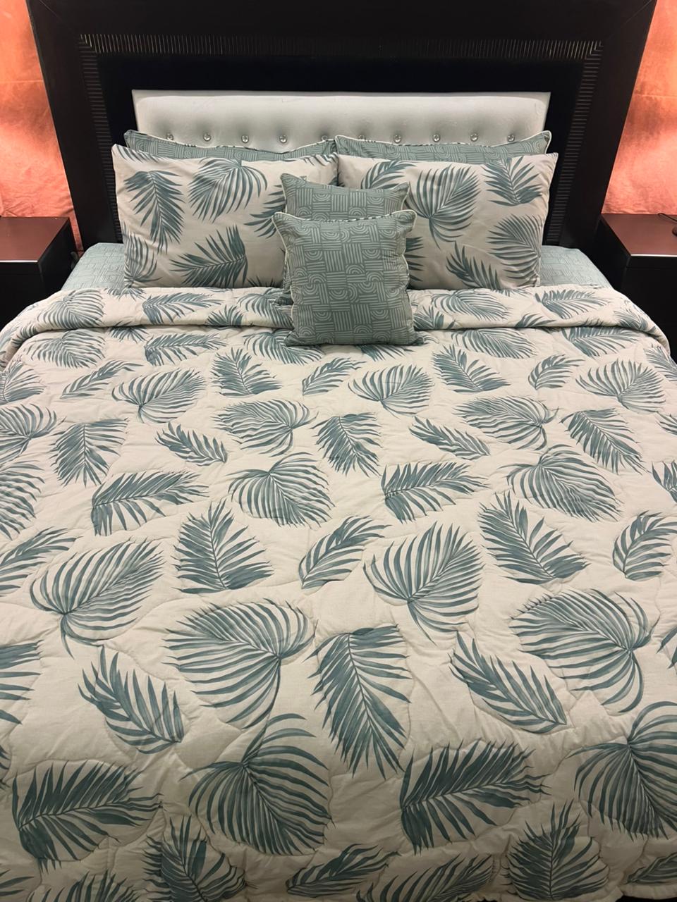 IV626 Cotton Comforter Set - Light Filling