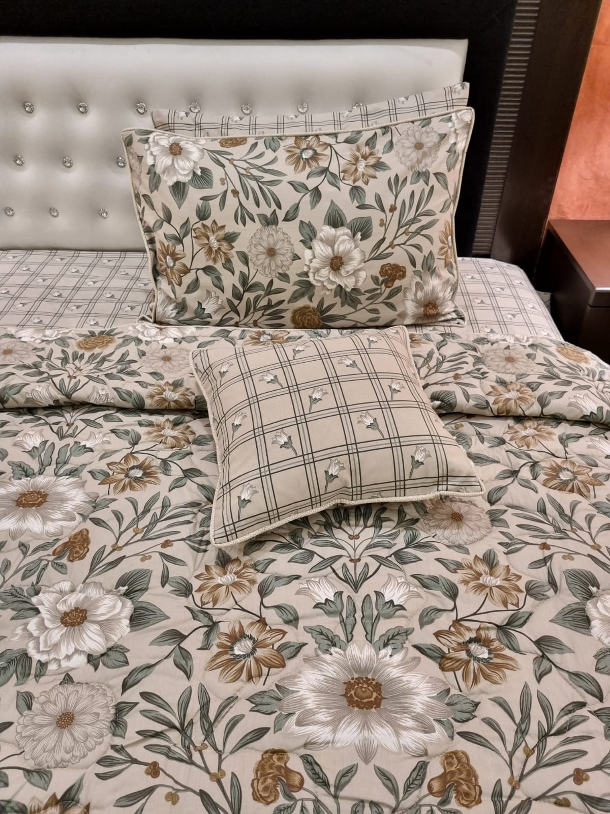 IV498 Cotton Duvet Cover Set - Without Filling