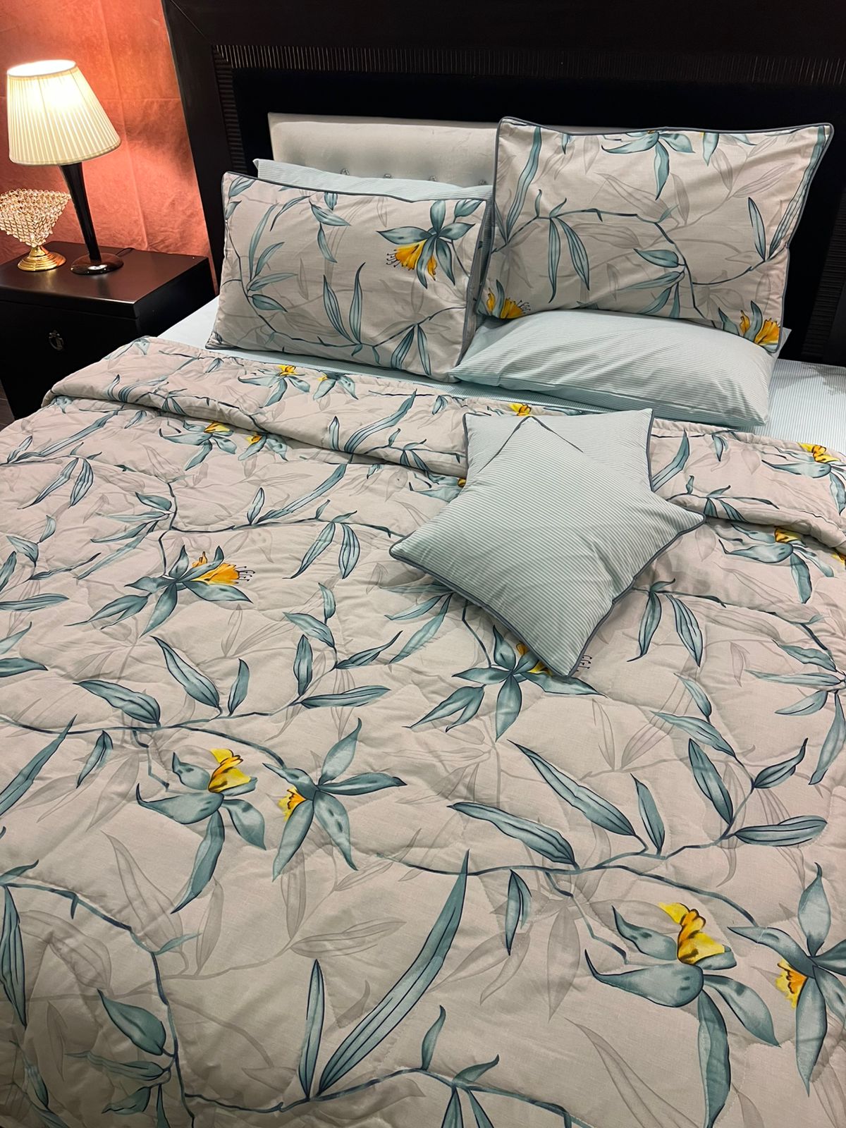 IV632 Cotton Duvet Cover Set - Without Filling