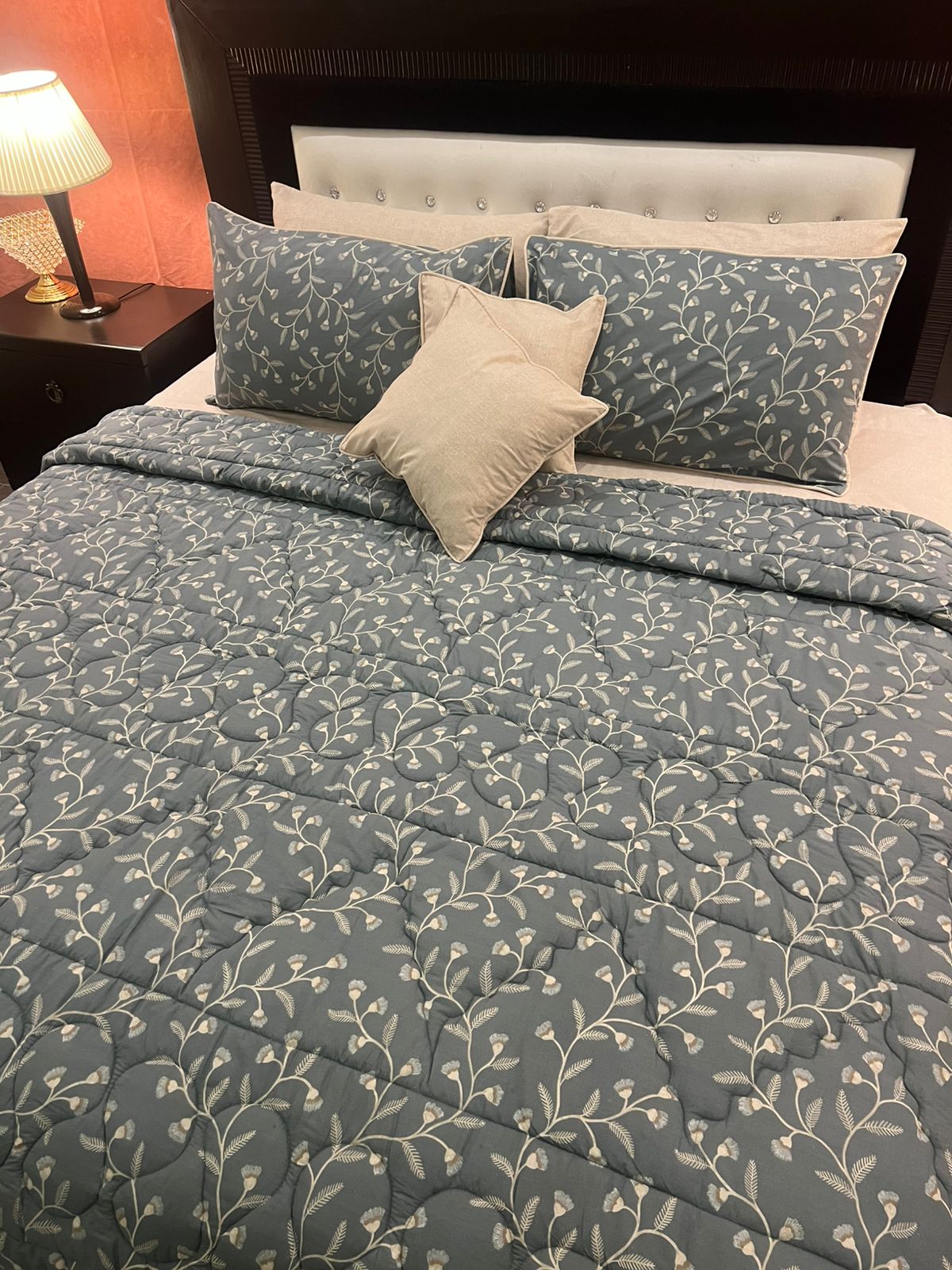 IV603 Cotton Duvet Cover Set - Without Filling