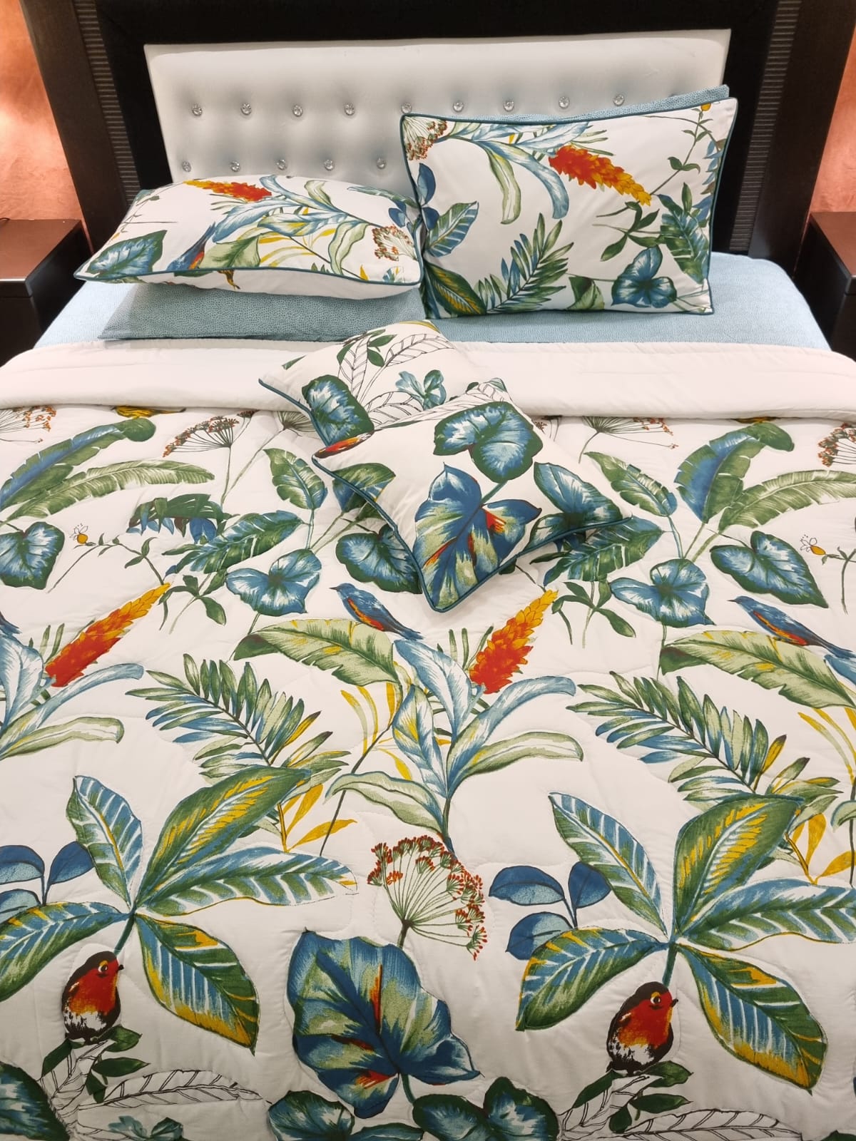 IV496 Cotton Duvet Cover Set - Without Filling