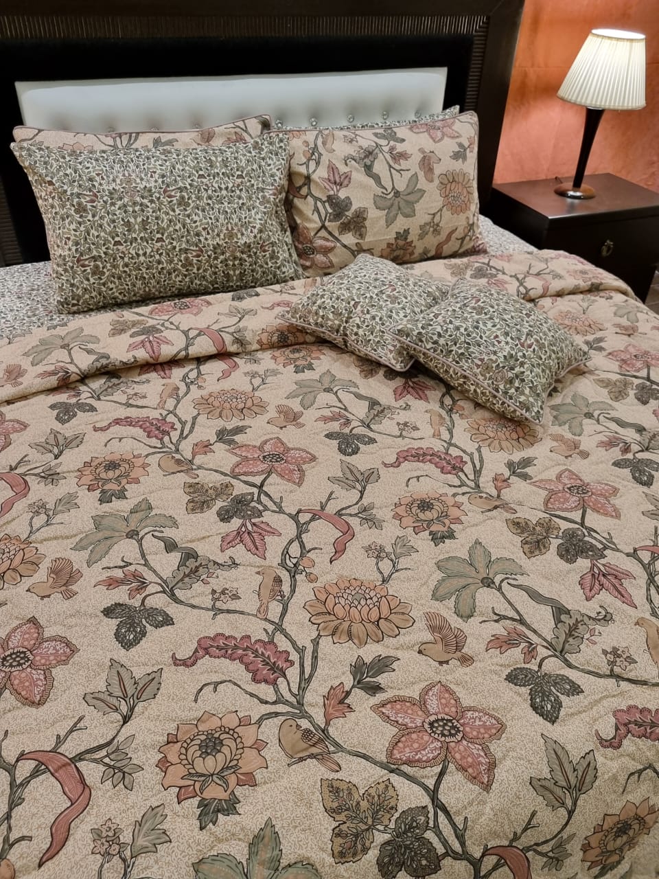 IV513 Cotton Comforter Set - Light Filling