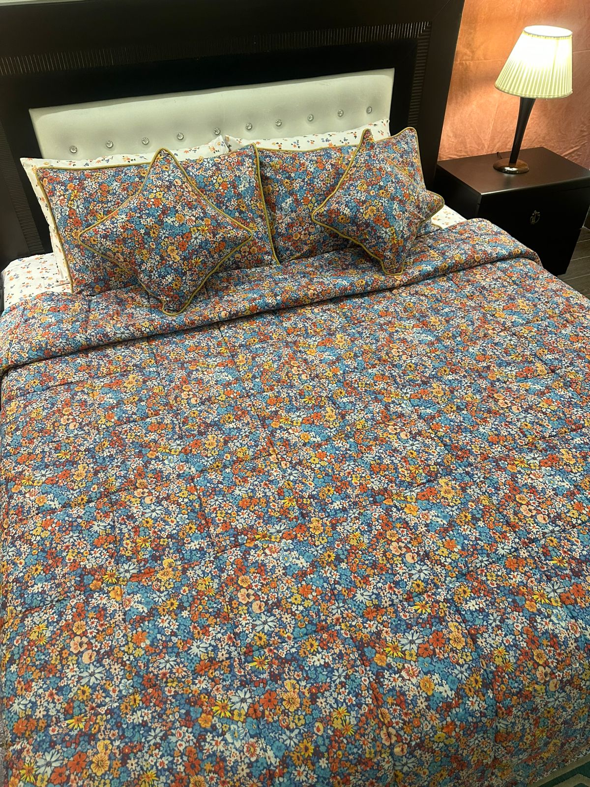 IV595 Cotton Comforter Set - Light Filling