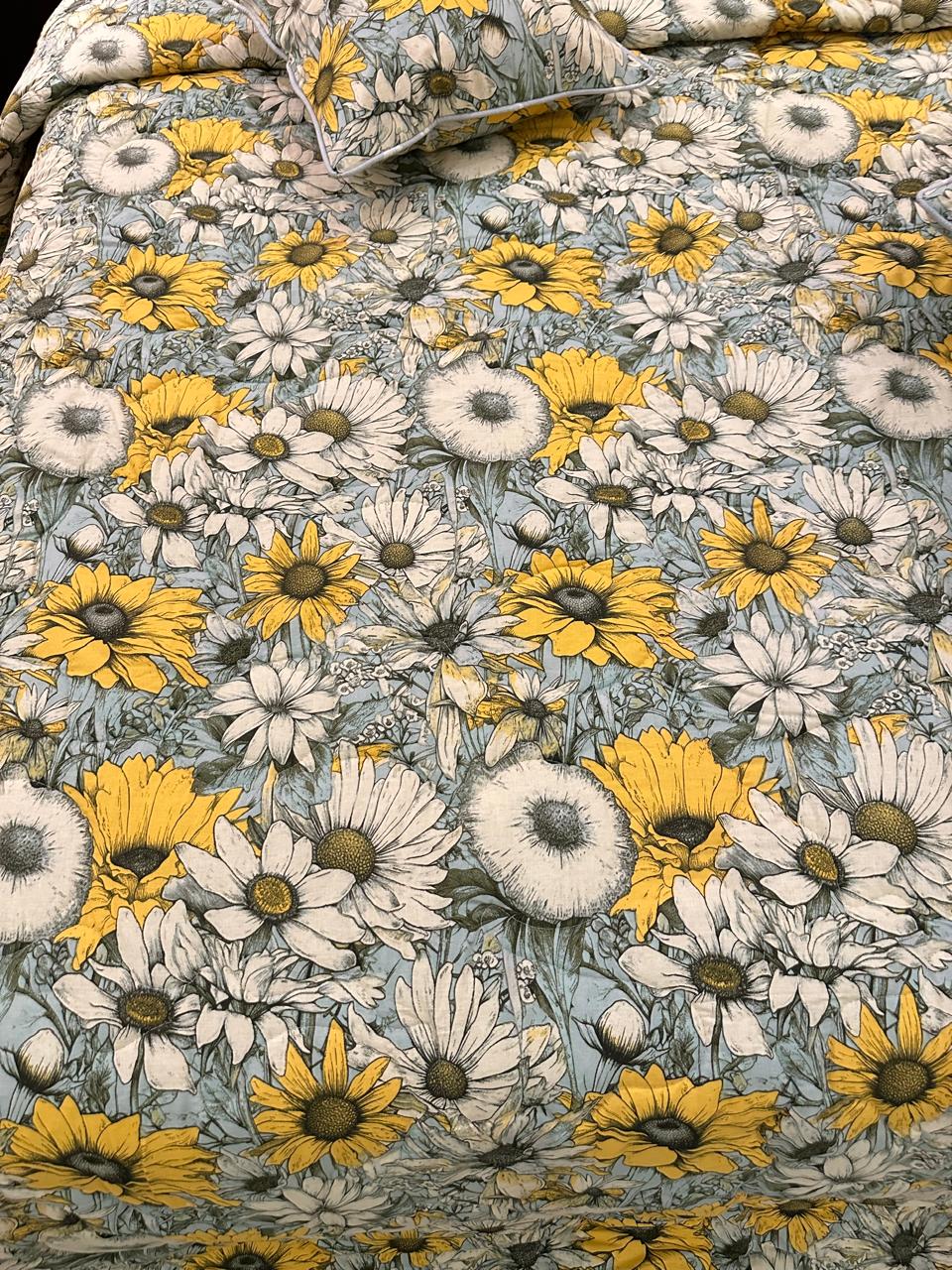 IV545 Cotton Comforter Set - Light Filling