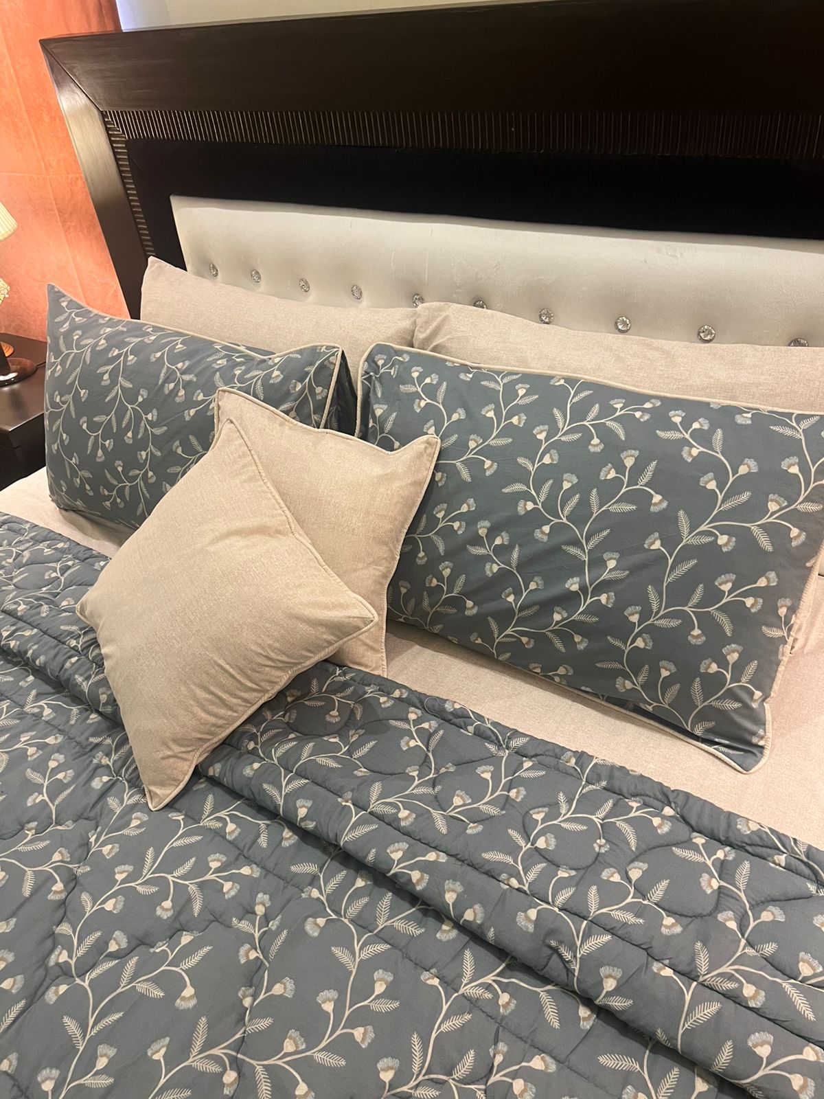 IV603 Cotton Duvet Cover Set - Without Filling