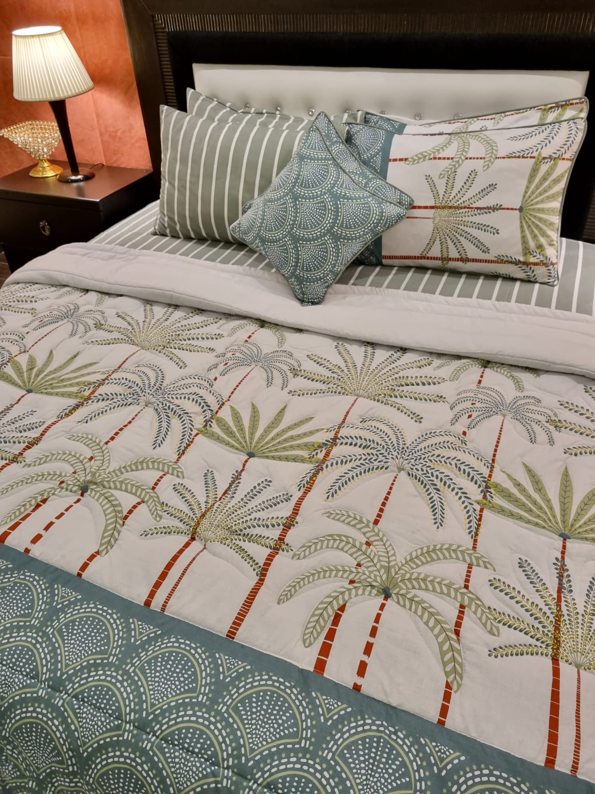 IV454 Cotton Duvet Cover Set - Without Filling