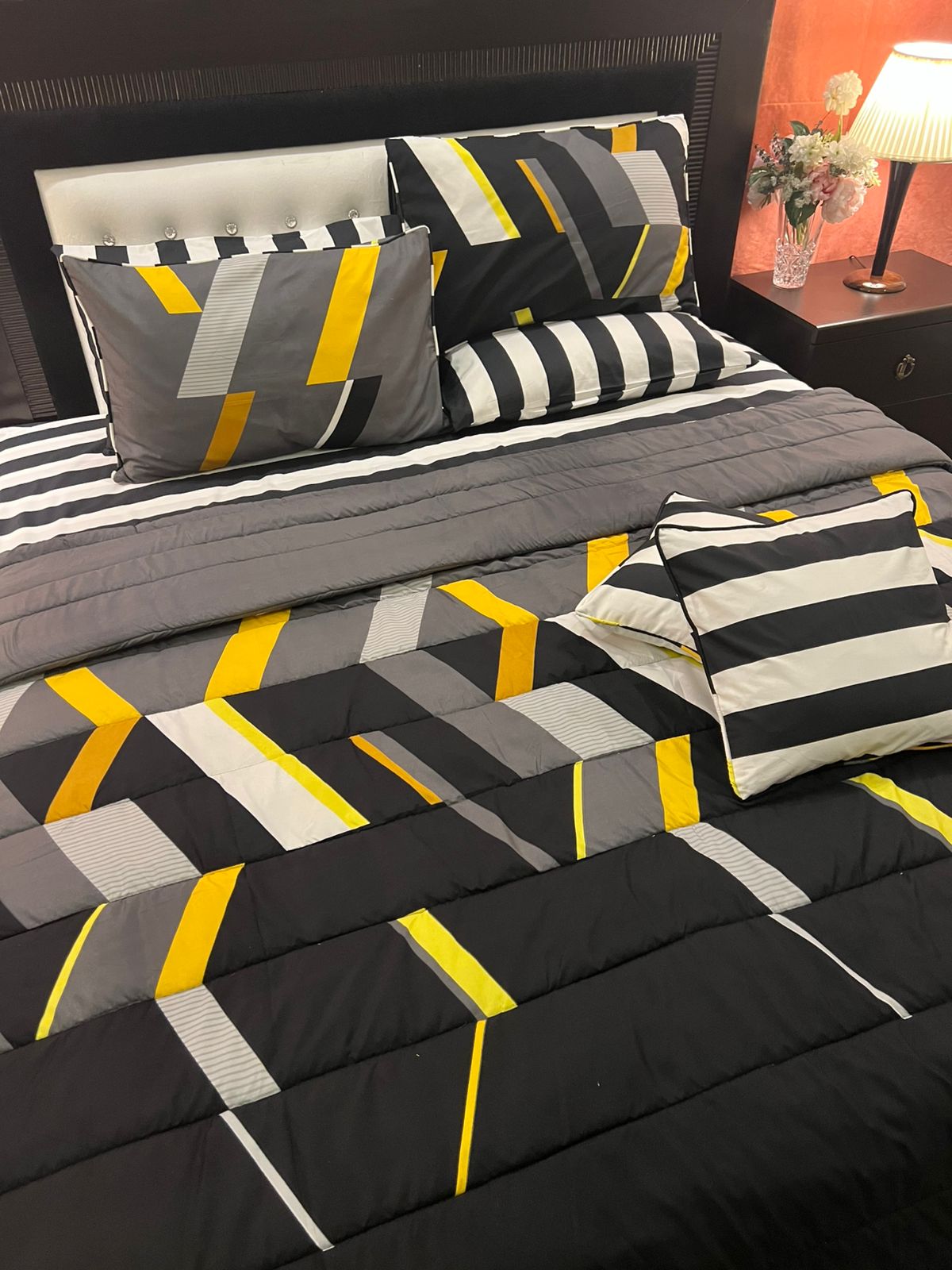 IV633 Cotton Duvet Cover Set - Without Filling