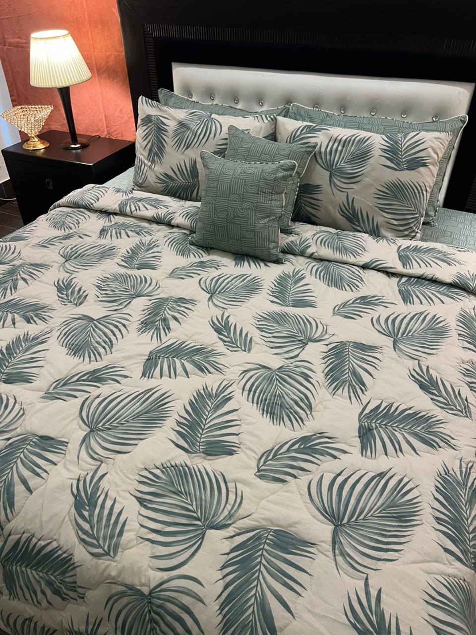 IV626 Cotton Comforter Set - Light Filling