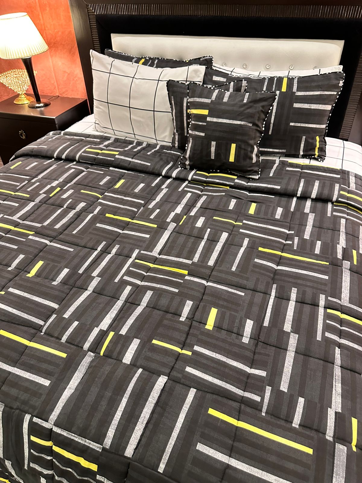 IV533 Cotton Comforter Set - Light Filling