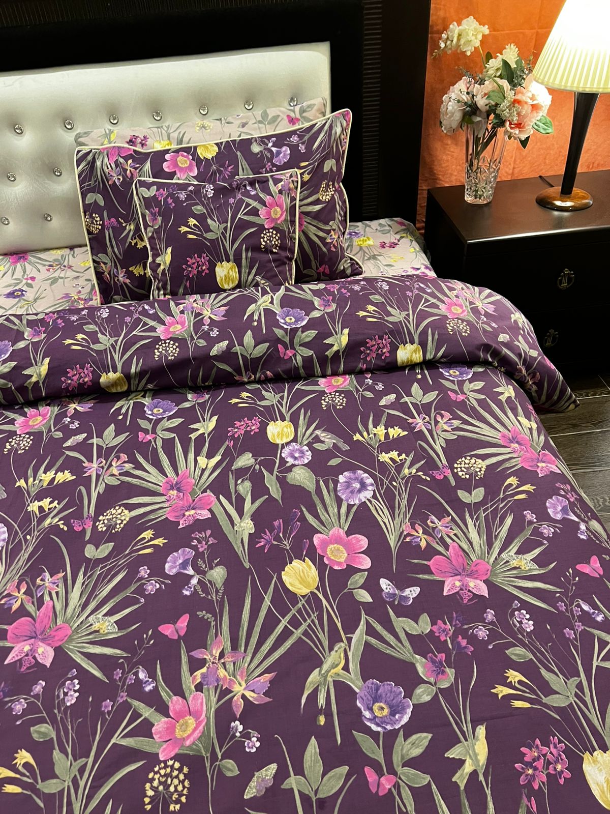 IV696 Cotton Duvet Cover Set - Without Filling