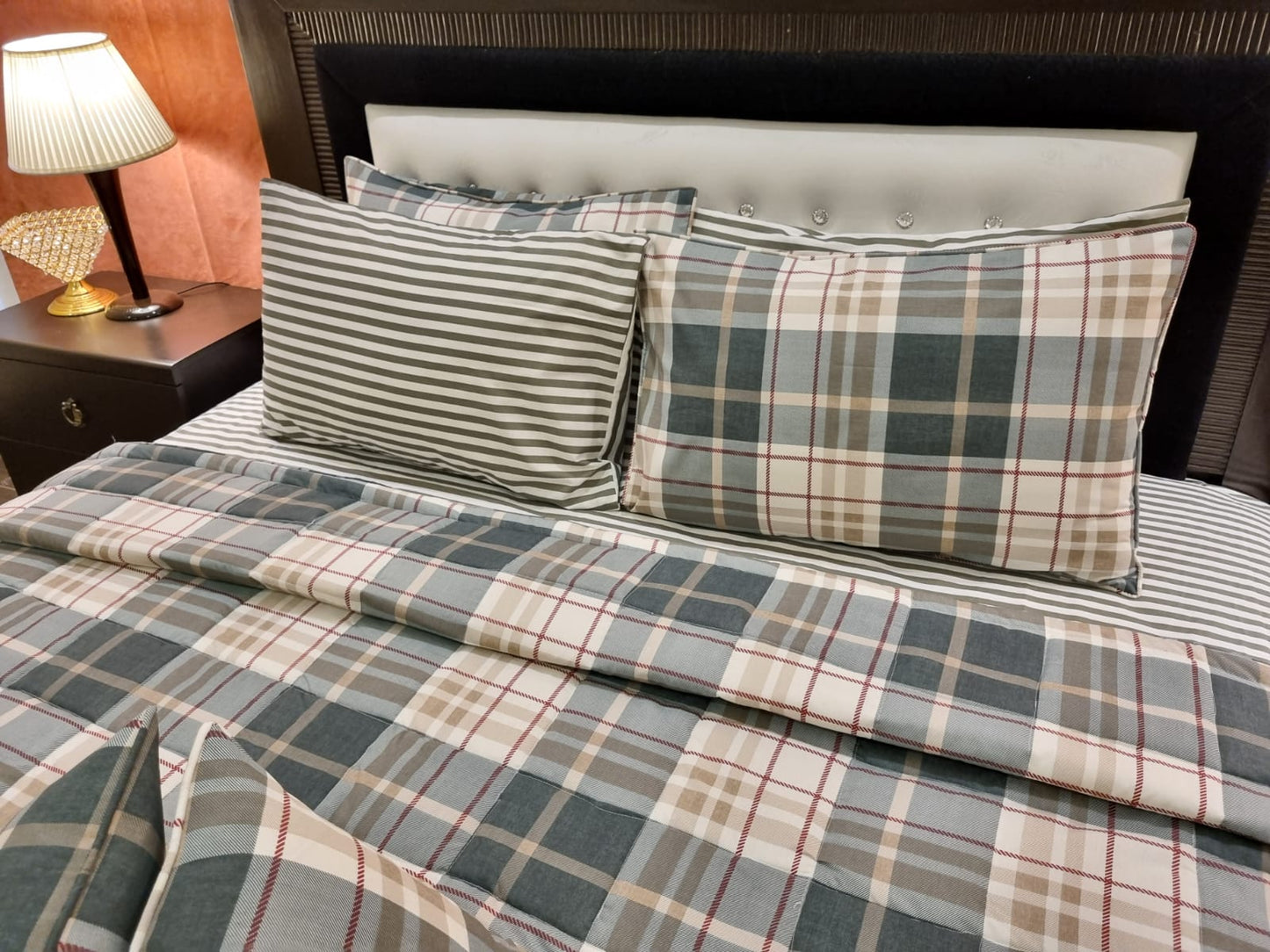 IV510 Cotton Comforter Set - Light Filling