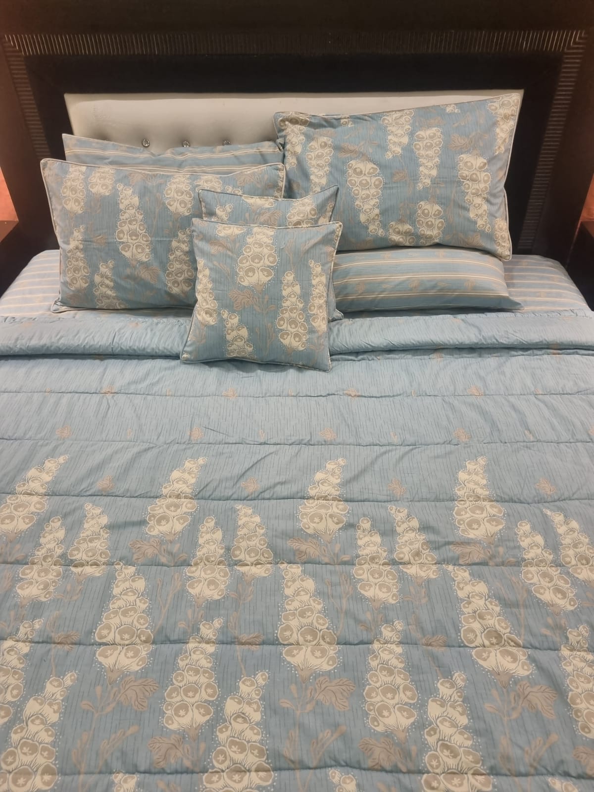 IV677 Cotton Comforter Set - Light Filling
