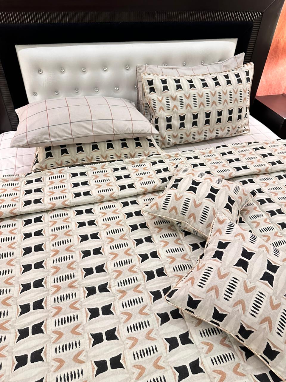 IV536 Cotton Comforter Set - Light Filling