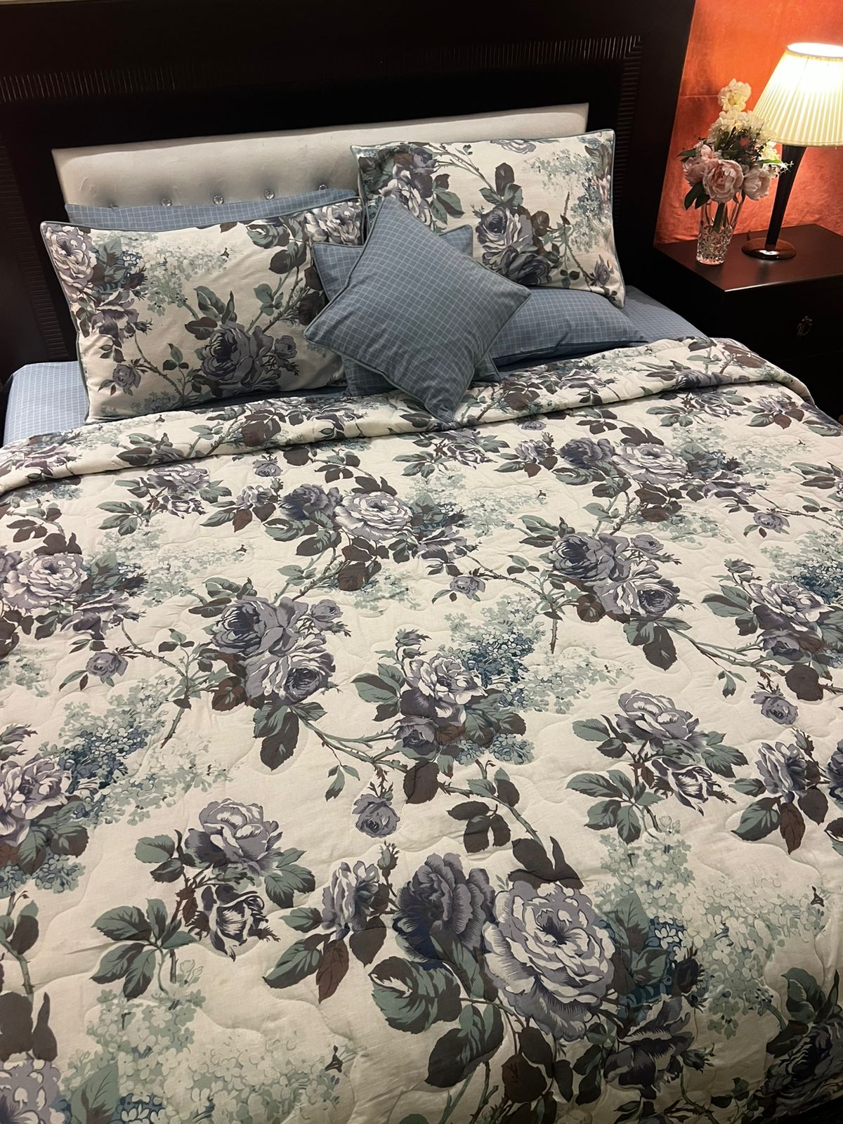 IV653 Cotton Duvet Cover Set - Without Filling