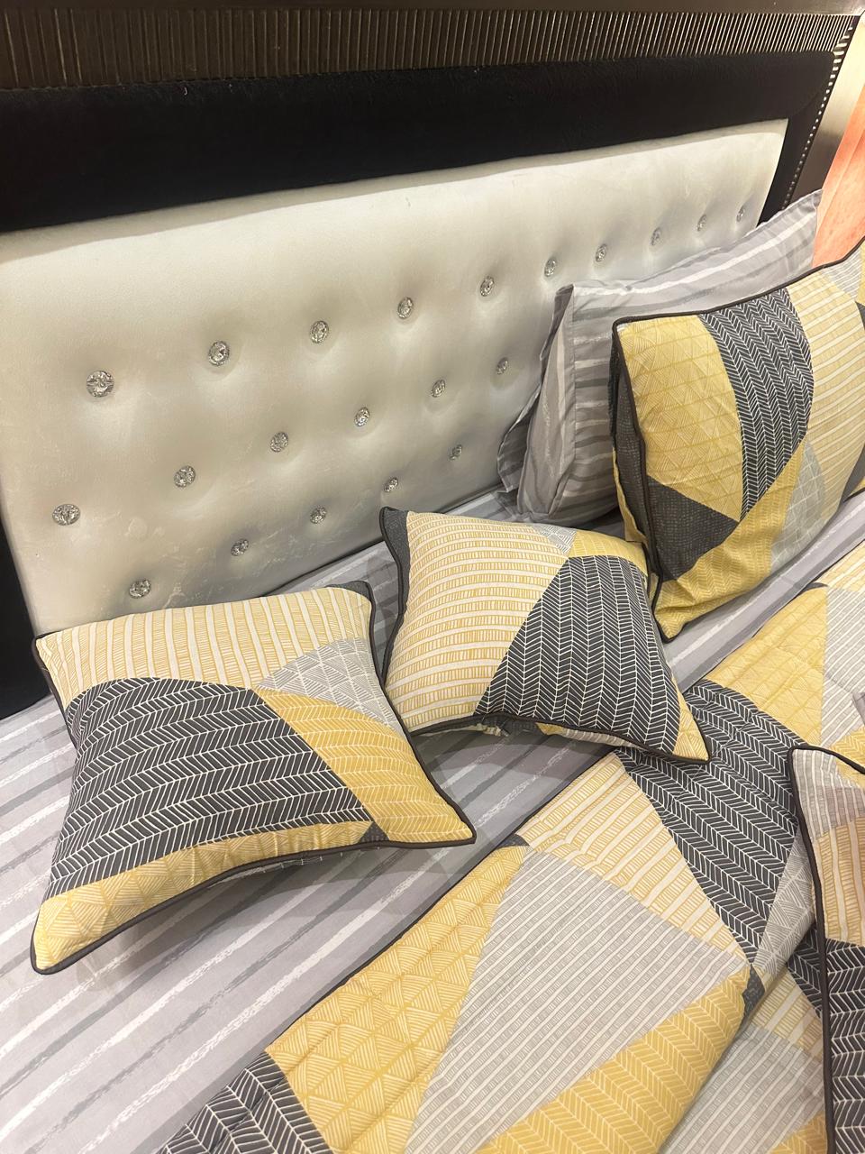 IV553 Cotton Comforter Set - Light Filling