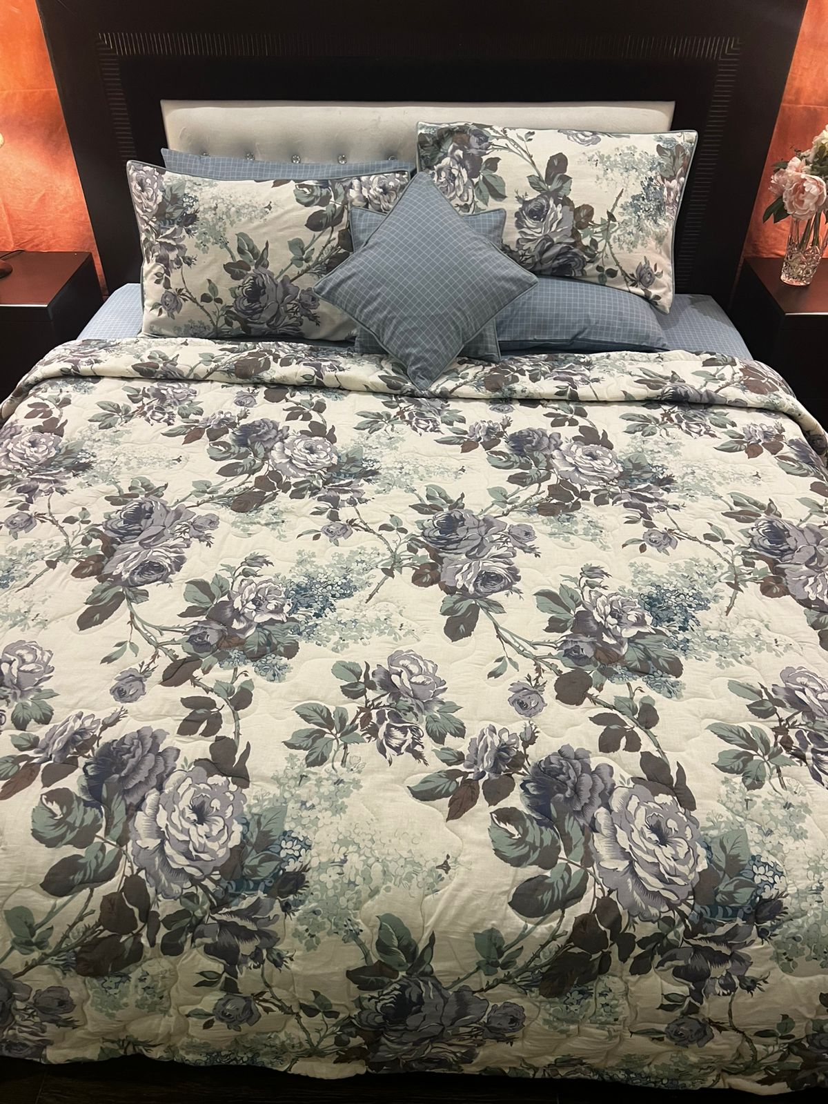IV653 Cotton Duvet Cover Set - Without Filling