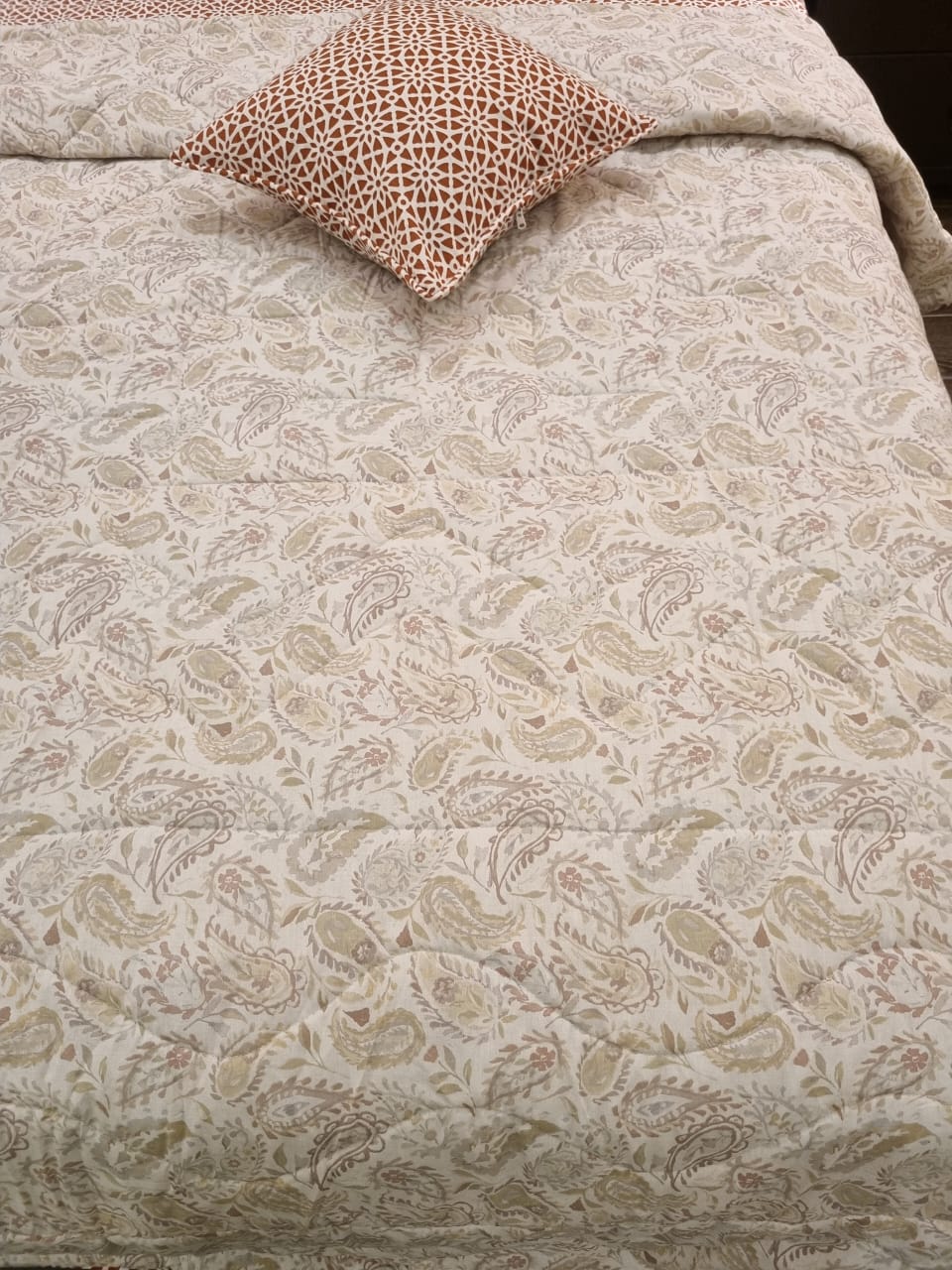 IV528 Cotton Duvet Cover Set - Without Filling