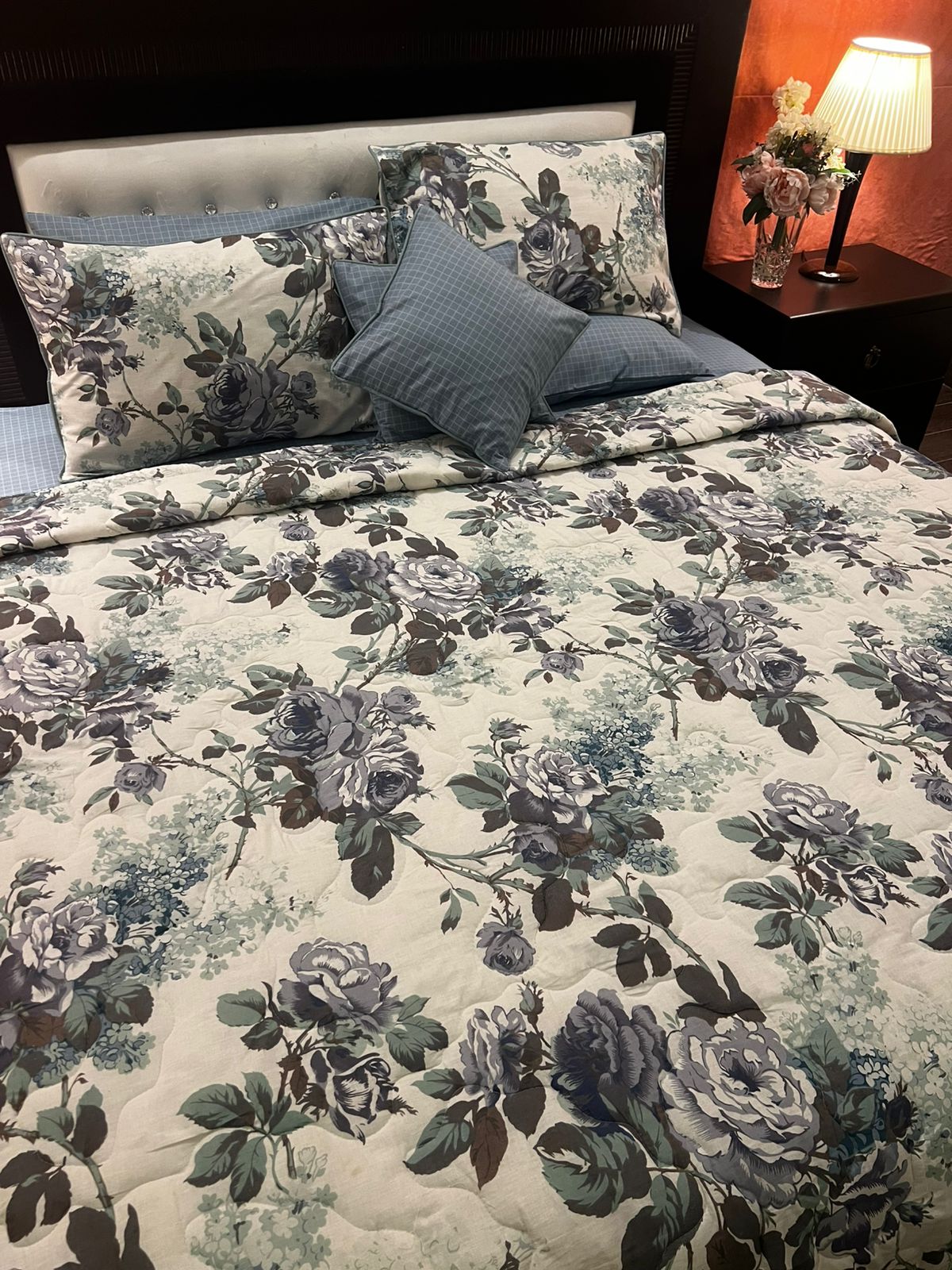 IV653 Cotton Duvet Cover Set - Without Filling