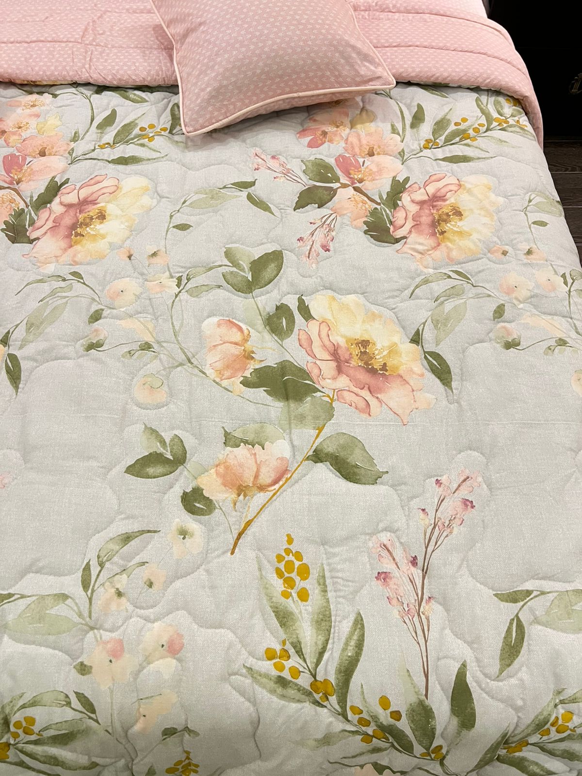 IV576 Cotton Comforter Set - Light filling