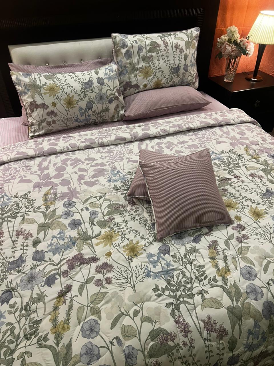 IV636 Cotton Duvet Cover Set - Without Filling