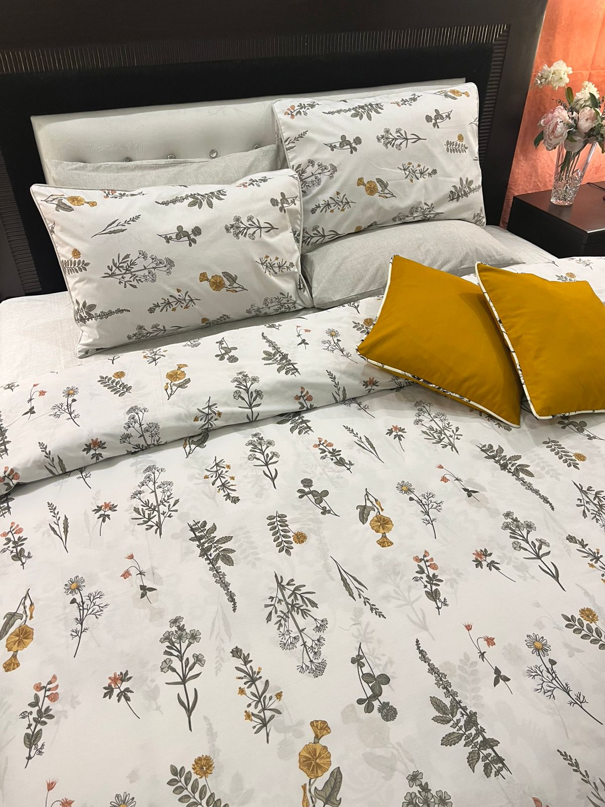 IV697 Percale Cotton Duvet Cover Set - Without Filling