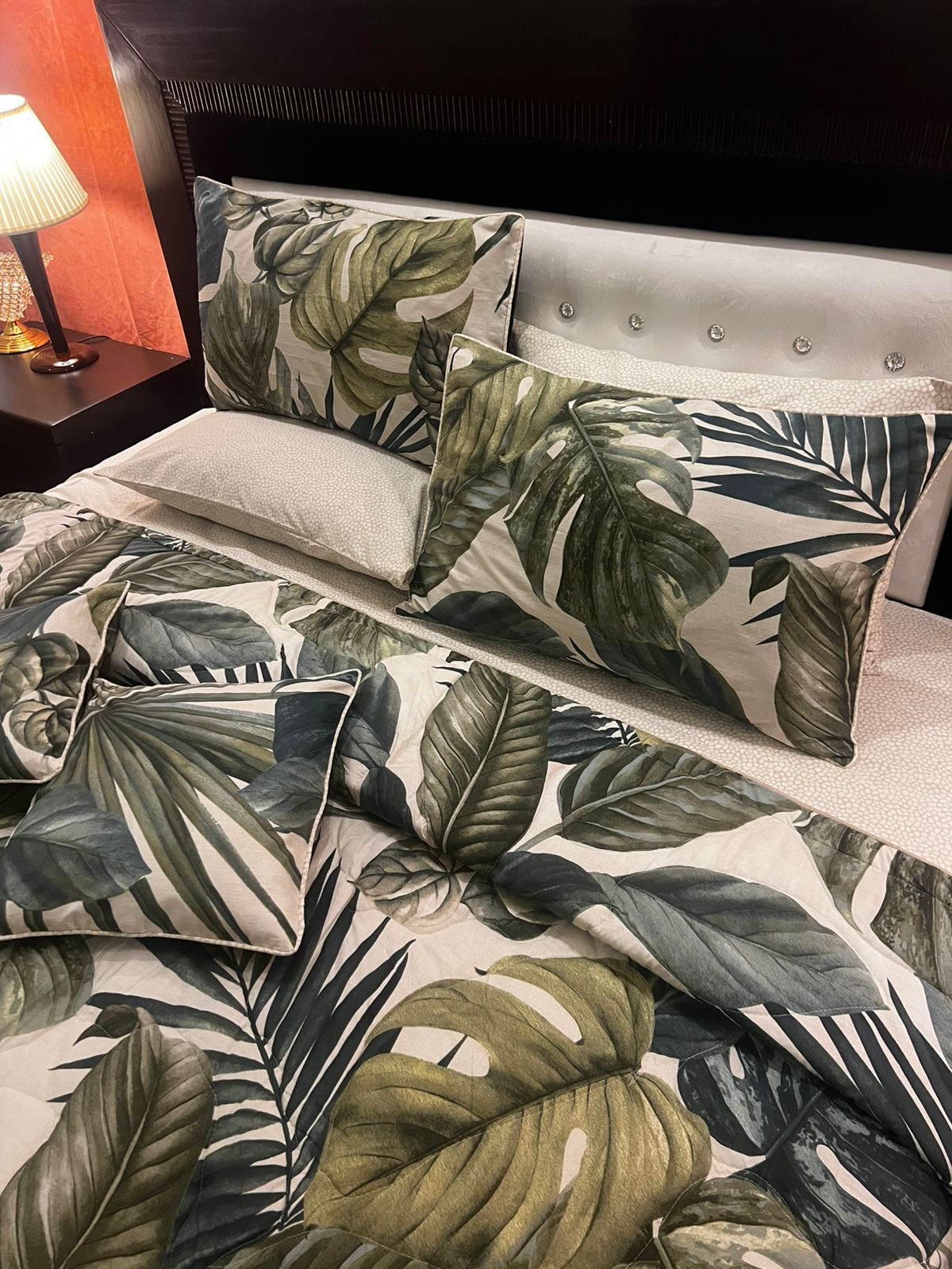 IV638 Cotton Comforter Set - Light Filling