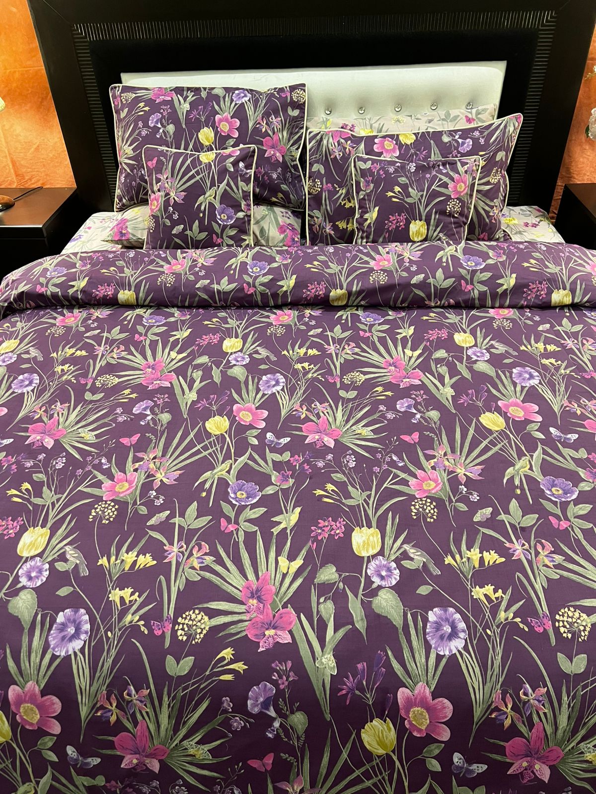 IV696 Cotton Duvet Cover Set - Without Filling