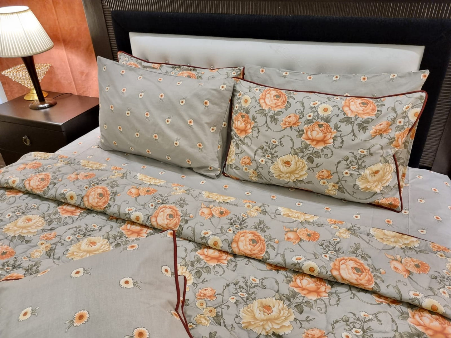 IV515 Cotton Comforter Set - Light Filling