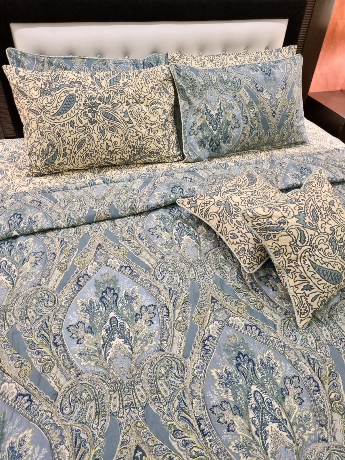 IV525 Percale Cotton Duvet Cover Set - Without Filling