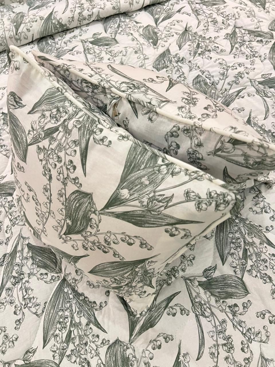 IV570 Cotton Comforter Set - Light Filling