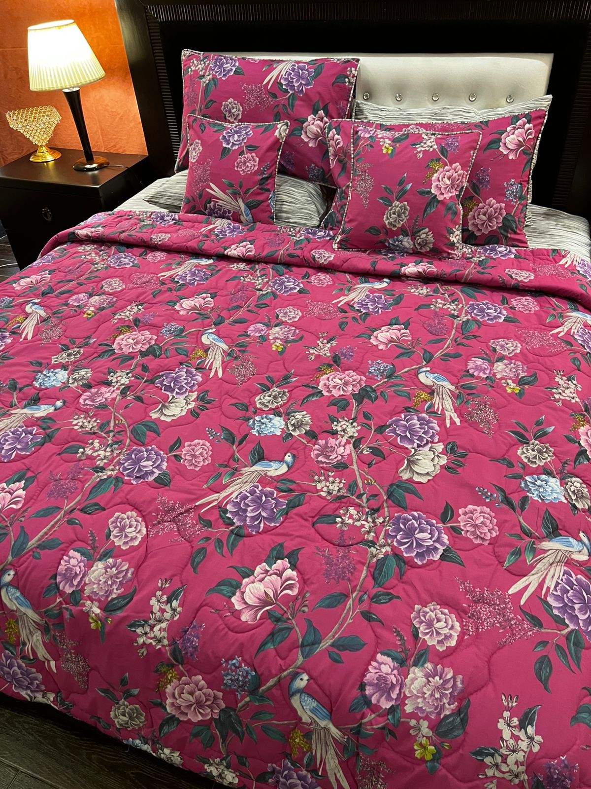 IV682 Cotton Comforter Set - Light Filling