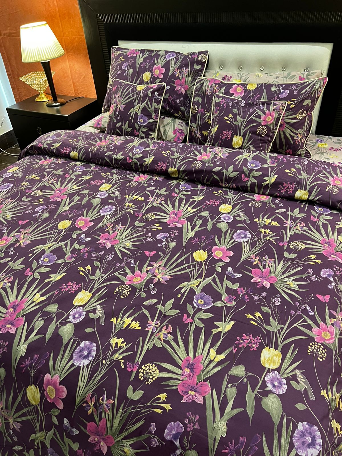 IV696 Cotton Duvet Cover Set - Without Filling