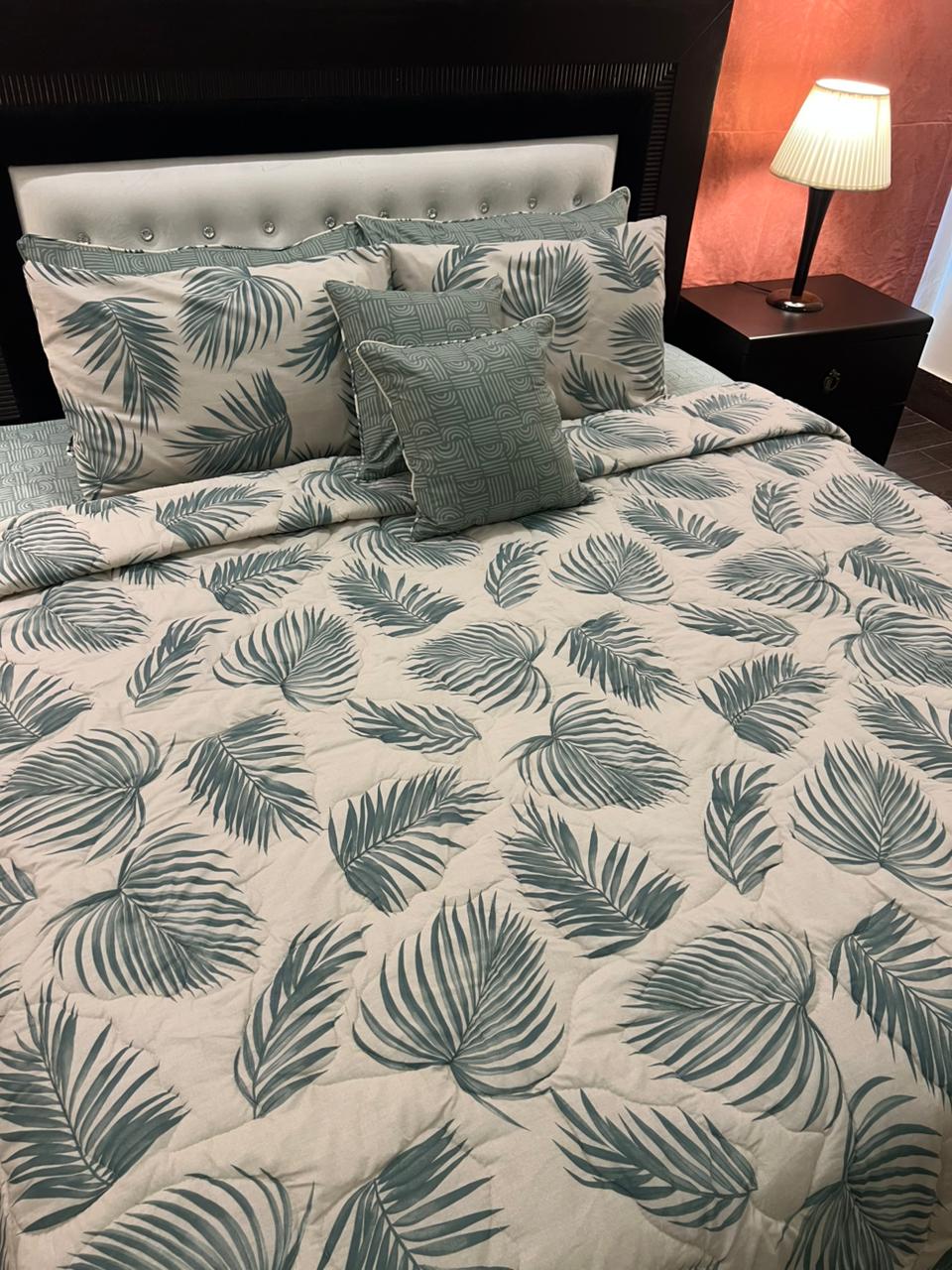 IV626 Cotton Comforter Set - Light Filling
