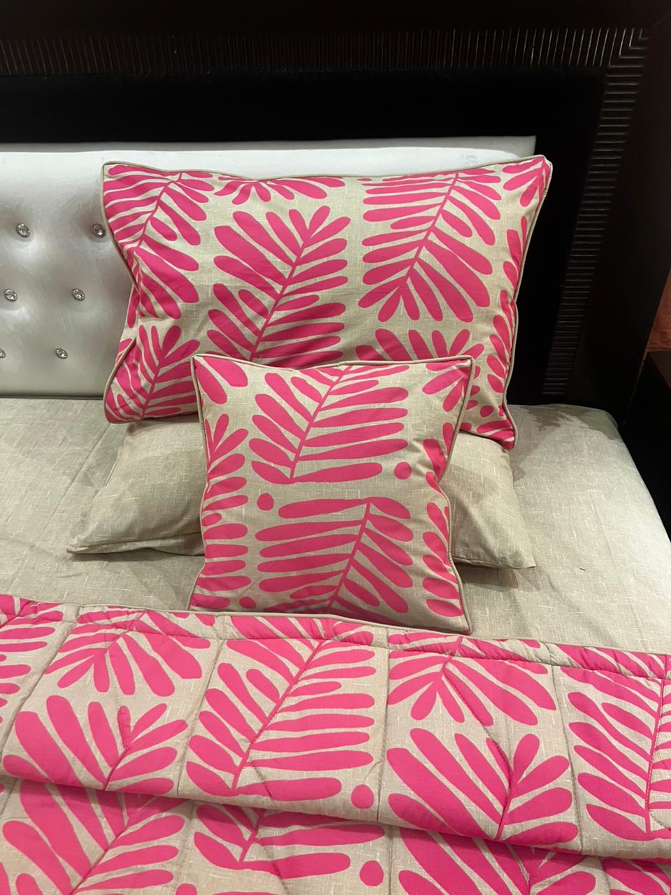 IV657 Cotton Comforter Set - Light Filling