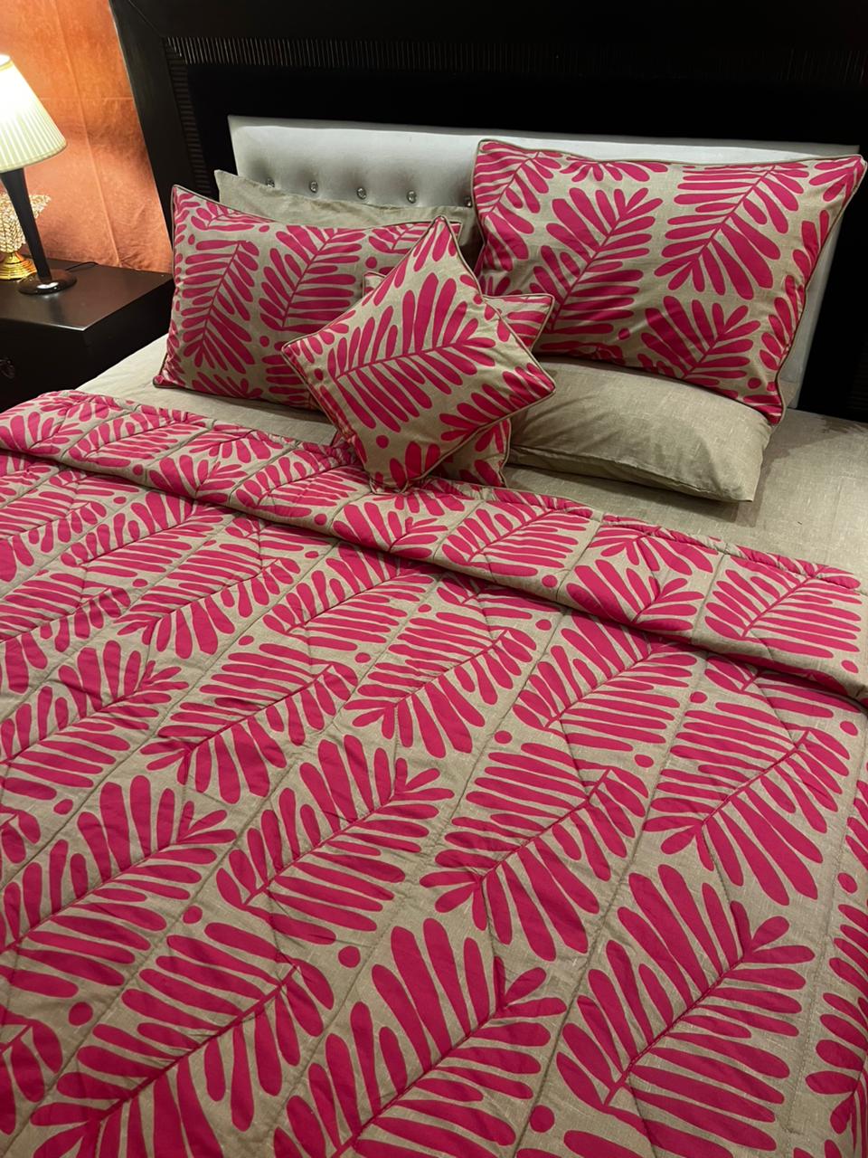 IV657 Cotton Comforter Set - Light Filling