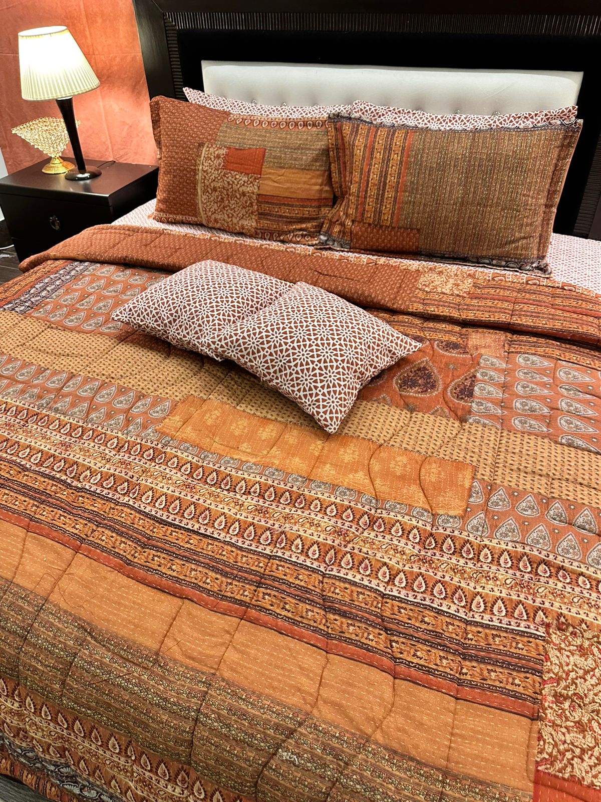 IV537 Cotton Comforter Set - Light Filling